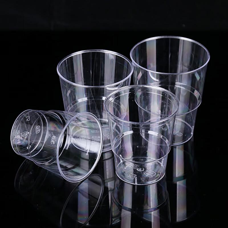 Thickened Crystal Aviation Disposable Hard Plastic Cups