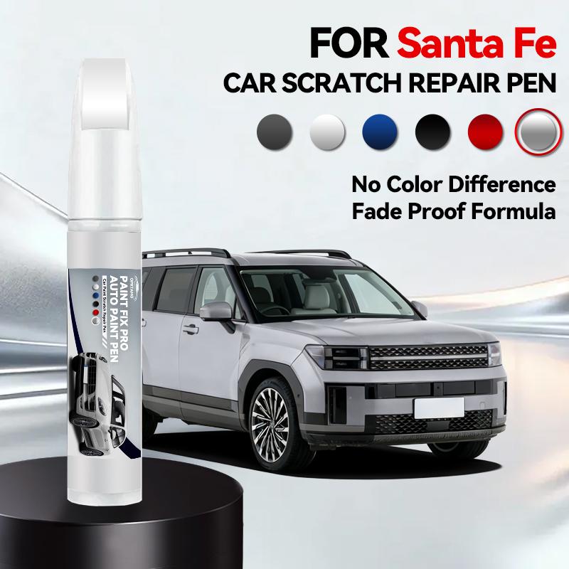 

Vehicle for Exclusive Use For Hyundai Santa Fe 2000-2025 SM CM DM TM Paint Repair Pen Touch Up Scratch Remover DIY Auto Accessor срібний