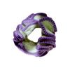 Colorful Knit Hair Scrunchies With Color Contrast Details Soft Hair Tie Elastic Bands Accesories For Women And Girls