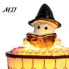 Comforting Halloween Decoration Light Ghost Bubble Bath Reading Book Night Quaint Lamp Handmade LED Table for Bedroom Study Room Bathroom Decor