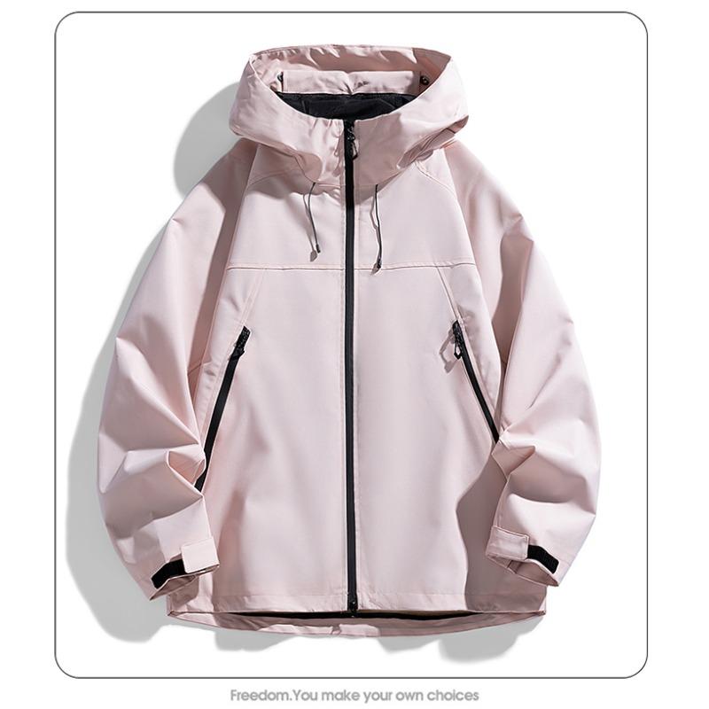 Shocksuit Men's Spring and Autumn Jacket Men's Thin Jacket Women's Waterproof Windbreaker Outdoor Mountaineering Jacket