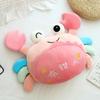 Soft Cute Crab Throw Pillow Rich Doll Hairy Crab Plush Toy Children's Creative Doll Grab Machine Doll