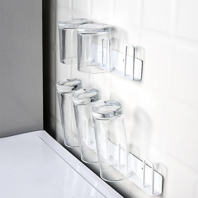 Tassenhängegestell Zuhause wandmontiertes umgedrehtes Abtropfgestell Mehrzweck-Aufbewahrungsgestell nagelfrei Trinkbrunnen Wohnzimmer