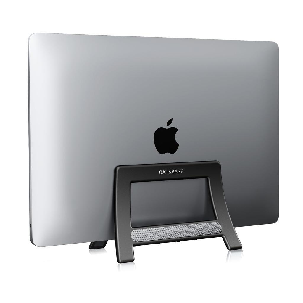 OATSBASF Laptop Vertical Laptop Stand with Width Adjustable Tablet Fits up to Compatible with All Computer Models Stand, Storage, Non-Slip,