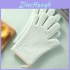 Silicone Oven Gloves With Nonslip Grip For Kitchen Cooking And Baking Safety