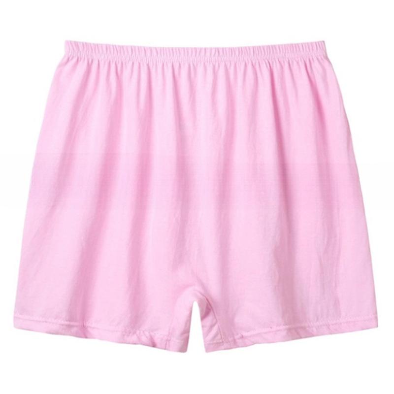 Women's Underwear Casual Shorts Plus Size Boxer Briefs Cotton Breathable Mother's Panties