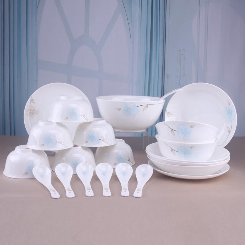 Sheng Shi Tang Yun 22-Piece Bone China Dinnerware Set