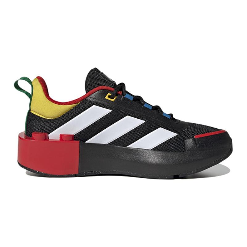 adidas Tech Runner  LEGO X  Big Kid 'Black Red' Sneakers HP5882