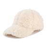 2026 Winter New Duck Tongue Hat Women's Outdoor Warm Ear Protection Winter Hat Fur Sheep Curly Baseball Hat Winter Hat Children's Hat