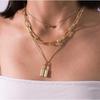 YouBella Jewellery for Women Lock and Heart Pendant Necklace for Women & Girls