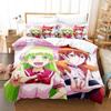 Anime Welcome To Demon School! Iruma-kun Bedding Set Single Twin Full Queen King Size Bed Set Adult Kid Bedroom Duvetcover Sets