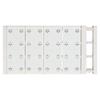 Wardrobe Partition Board Storage Extendable Rod Space Saving Layered Partition Board for Cabinet