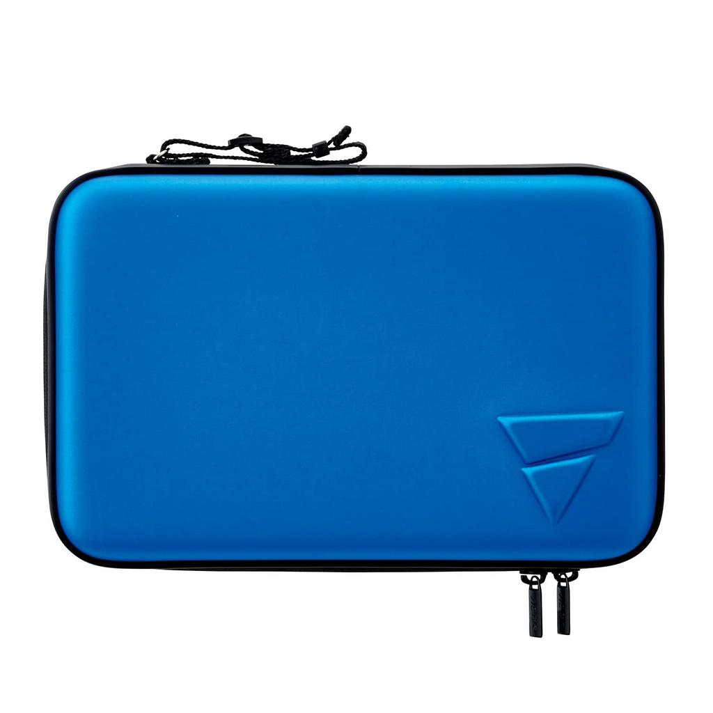 Victas Table Tennis Racket Case Blue X H28 X 572201 V-RC248 (5000), W17.5 D5cm,