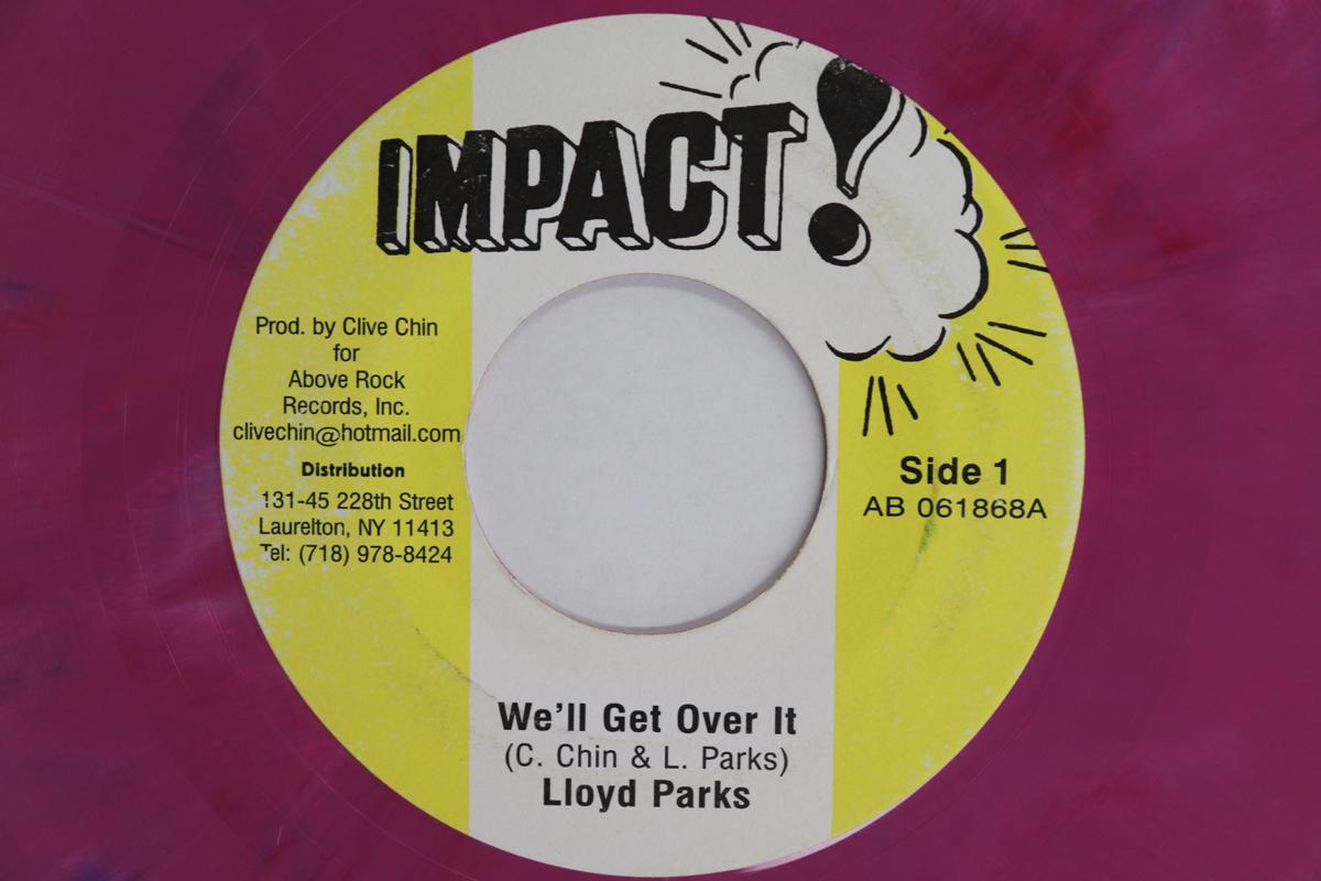 7inch Record LLOYD PARKS  SKIN FLESH  BONES  Well Get Over It  Get Over It Dub AB061868 IMPACT US Reggae Ska  Dub Used