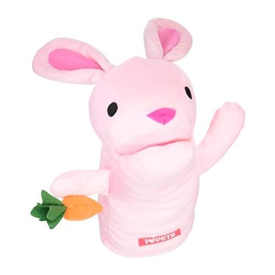 Игрушка для собак Bonbi Животные Варежки СЧАСТЛИВЫЙ ЗОО Кролик