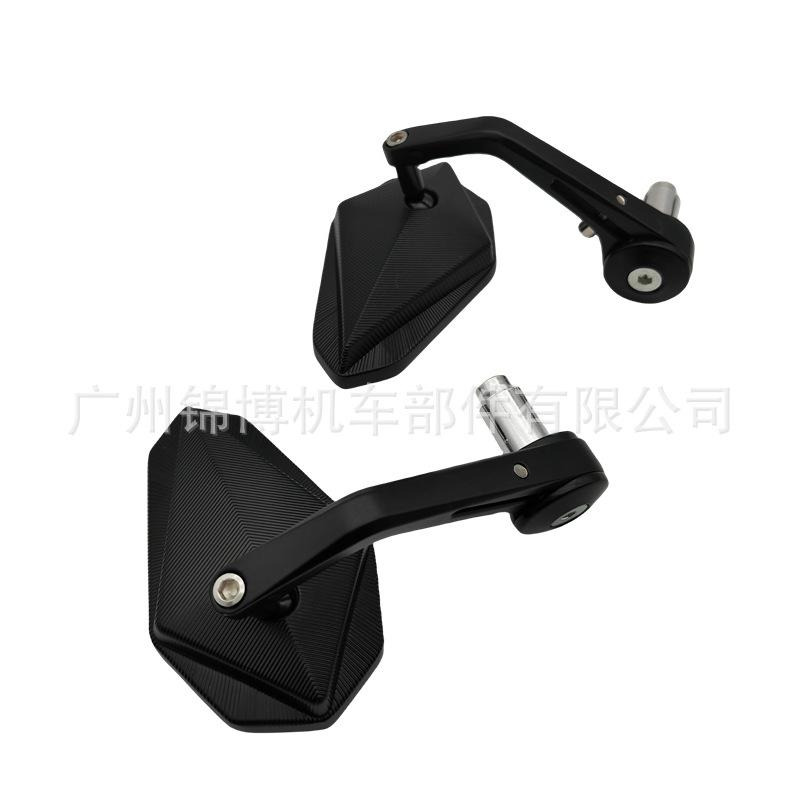 Specchietto retrovisore per moto Specchietto retrovisore per auto modificato Specchietto retrovisore per manubrio Specchietto retrovisore riflettente in lega di alluminio Specchietto retrovisore