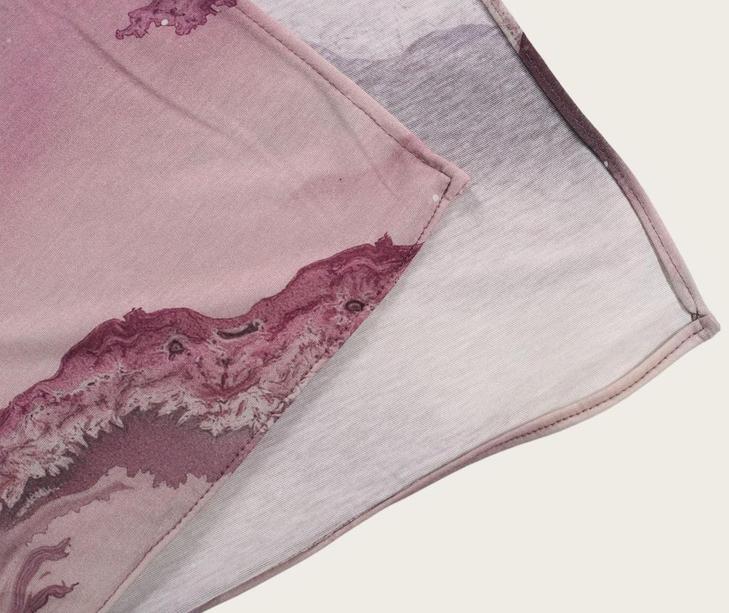 A217 Premium Watercolor Silk-Cotton Long Scarf & Turkish Headscarf