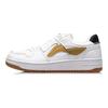 Li Ning Tianji Non-Slip Shock Absorbing Wear-Resistant Breathable Low-Top Skate Shoes Men Sneakers White Yellow AGCP299-9