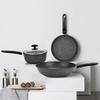 Royalstar Starry Sky Maifan Stone 3-Piece Cookware Set