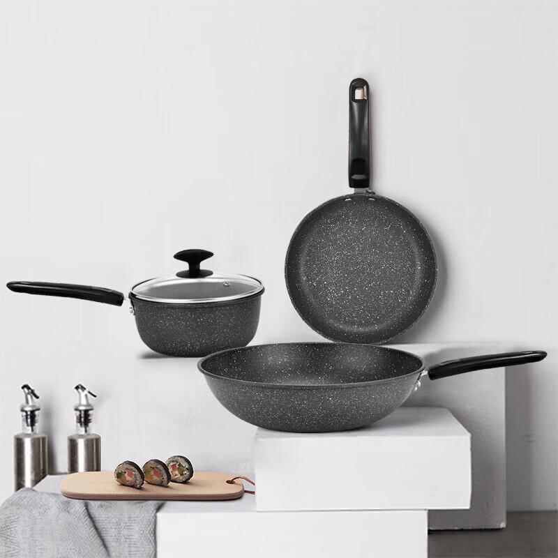 Royalstar Starry Sky Non-stick 3-Piece Cookware Set