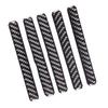5pcs Front Middle Grid Trim Stickers Front Middle Grid Carbon Fiber Trim Stickers for Ford Maverick -2024