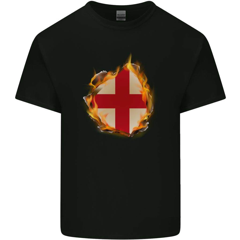 The St Georges Cross English Flag England Unisexs Light Cotton TShirt
