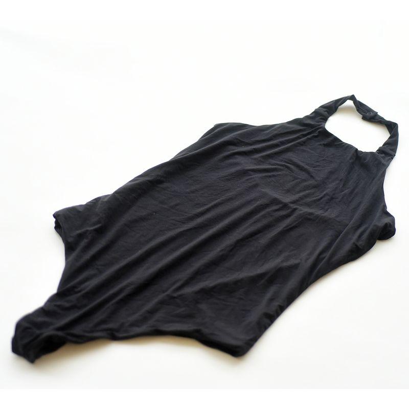 

Kardashian Style Minimalist Butter Short Sleeve Rompers Women s Summer New Arrival High Elastic Slim Fit Slimming Top Positioning Clothes Black neck (no return) XXL without label