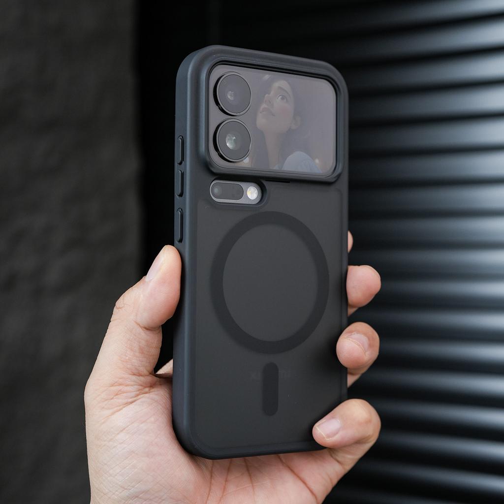 Für Xiaomi 17 Pro Max Hülle Matt Hart Magnetisch Stoßfest Acryl Weicher Rahmen Kabelloses Ladecover Für Xiaomi 17 Pro 5G Schale