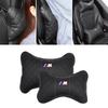 BGLX7 Car Sticker 2025 Hot For BMW Car Logo Headrest Neck Cushion Lumbar Support Memory Foam Pillow For BMW M X1 X3 X5 X6 X7 E30 E90 M