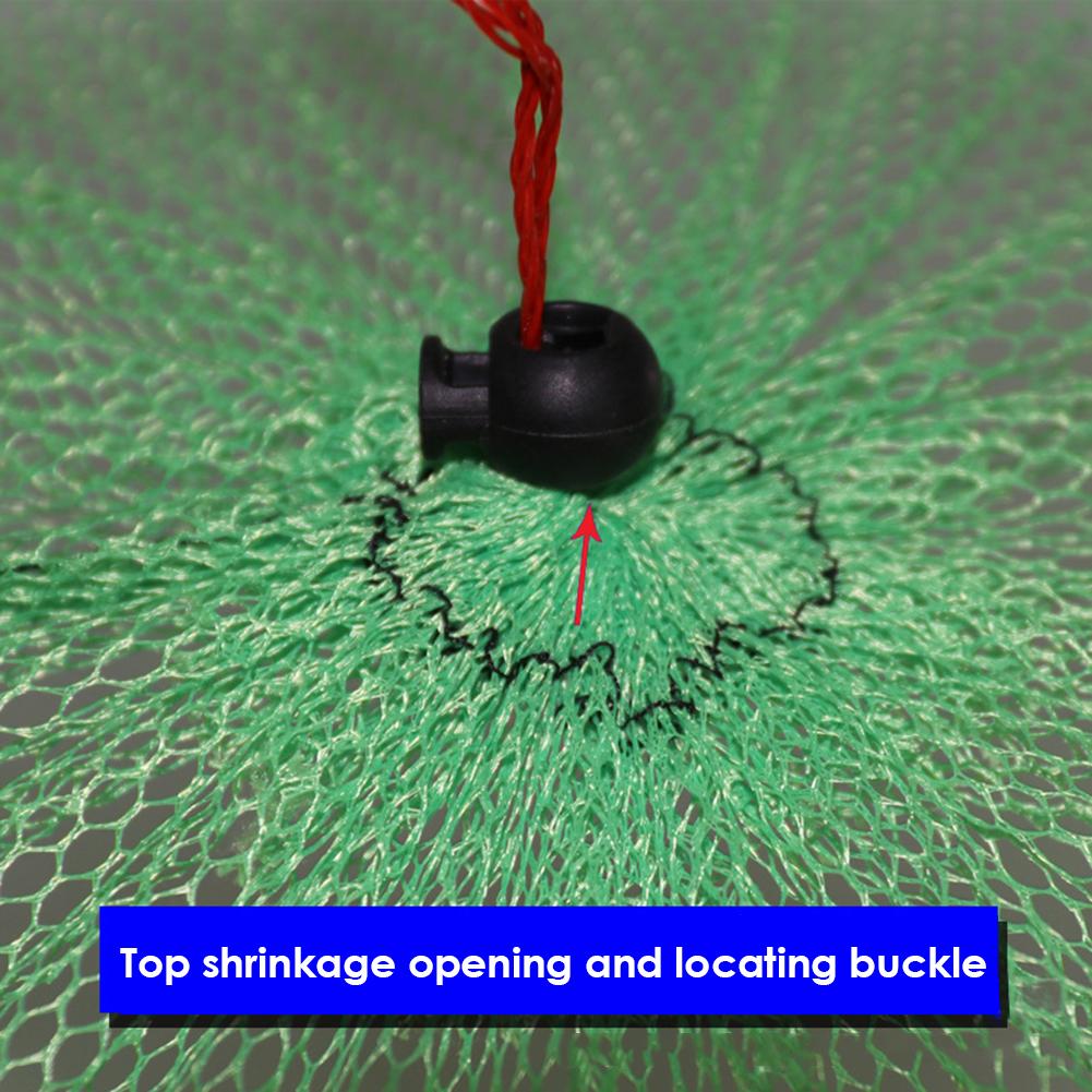 Outdoor 2-Layer Fishing Trap Net Nylon Fish Crab Guard Mesh Fish Accessories