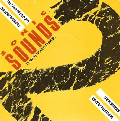 7inch Record VARIOUS - Sonic Sounds 2 SONIC2 Sounds 1987 UK Rock Used