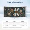 Dragonfly Garden Dream Theme Quick Dry Beach Towel Custom Name Text Print Large Sand Resistant Towel Beach Vacation