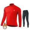 New Winter Thermal Fleece Cycling Jersey Set Sports Team Bike Suit Mountian Bicycle Clothing Ropa Ciclismo Invierno Hombre