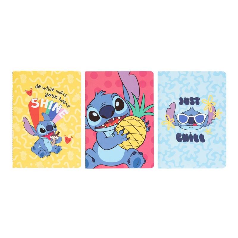 Disney Stitch - A4 Elasticated Binder + 30 Clear Sheets