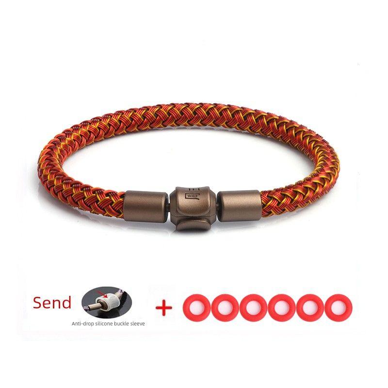 

Тип Ремешок для переноски Подходит для Zhou Sheng XL Бусины Аксессуар Веревка Веревка толщиной 5 мм Плетеный ручной ремешок Ремешок для переноски Переводные бусины Веревка из нержавеющей стали 20cm 5mm red gold wire rope finished product