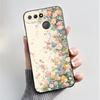 Printed Phone Case For Itel P15 A35 A25 PRO Fundas Capa Soft Silicone Black Shell for ITEL A25 Cover Cute Flower Cartoon Casing