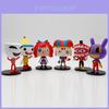 6-12cm Circus Pop Clown Figure Set With Rotating Heads