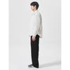 8SECONDS Padded Oversized Shacket Light Gray