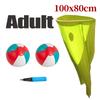 Granny Pants Yard Game Toy With Bouncy Ball Pump Fun Party Family Reunion Outdoor Props Tossing Sport Games For Adults Kids