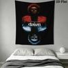The Weeknd Wall Tapestry Aesthetic Wall Hanging Printed Fabric Blanket Decorative Tapestries for Bedroom Living Room Home Decor