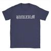 Burzum Logo T Shirt Vintage Tee Shirt Short Sleeve Crew Neck tops Cotton Summer Clothes clothing harajuku 2024 graphic t