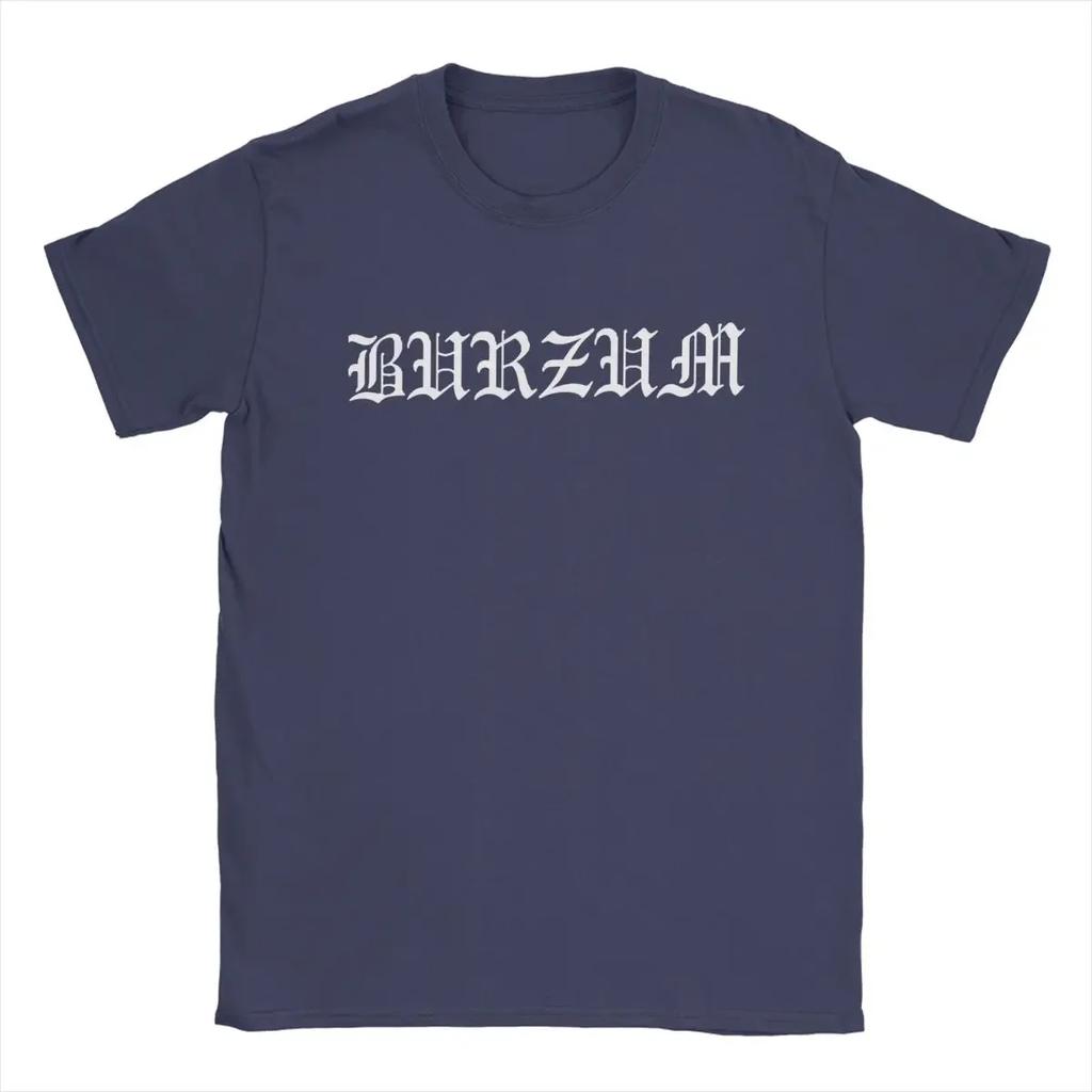 Burzum Logo T Shirt Vintage Tee Shirt Short Sleeve Crew Neck tops Cotton Summer Clothes clothing harajuku 2024 graphic t