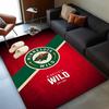 Minnesota-Wild Hockey Team Area Rug Suitable for Indoor And Outdoor,Carpets for Kitchens, Homes, Offices, Living Rooms,Home Decor,Christmas Gift