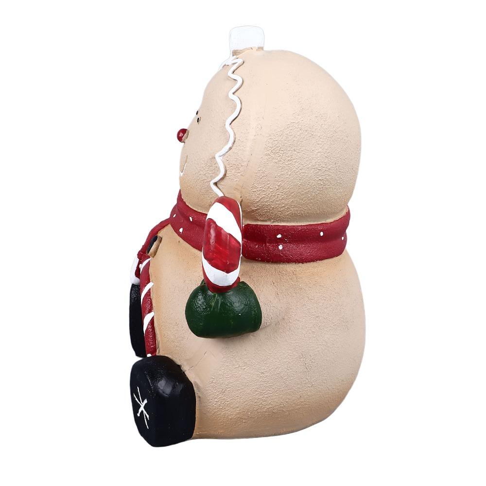 Christmas Theme Gingerbread Man Aquarium Ornament Aquarium Hideaway Fish Tank Landscaping