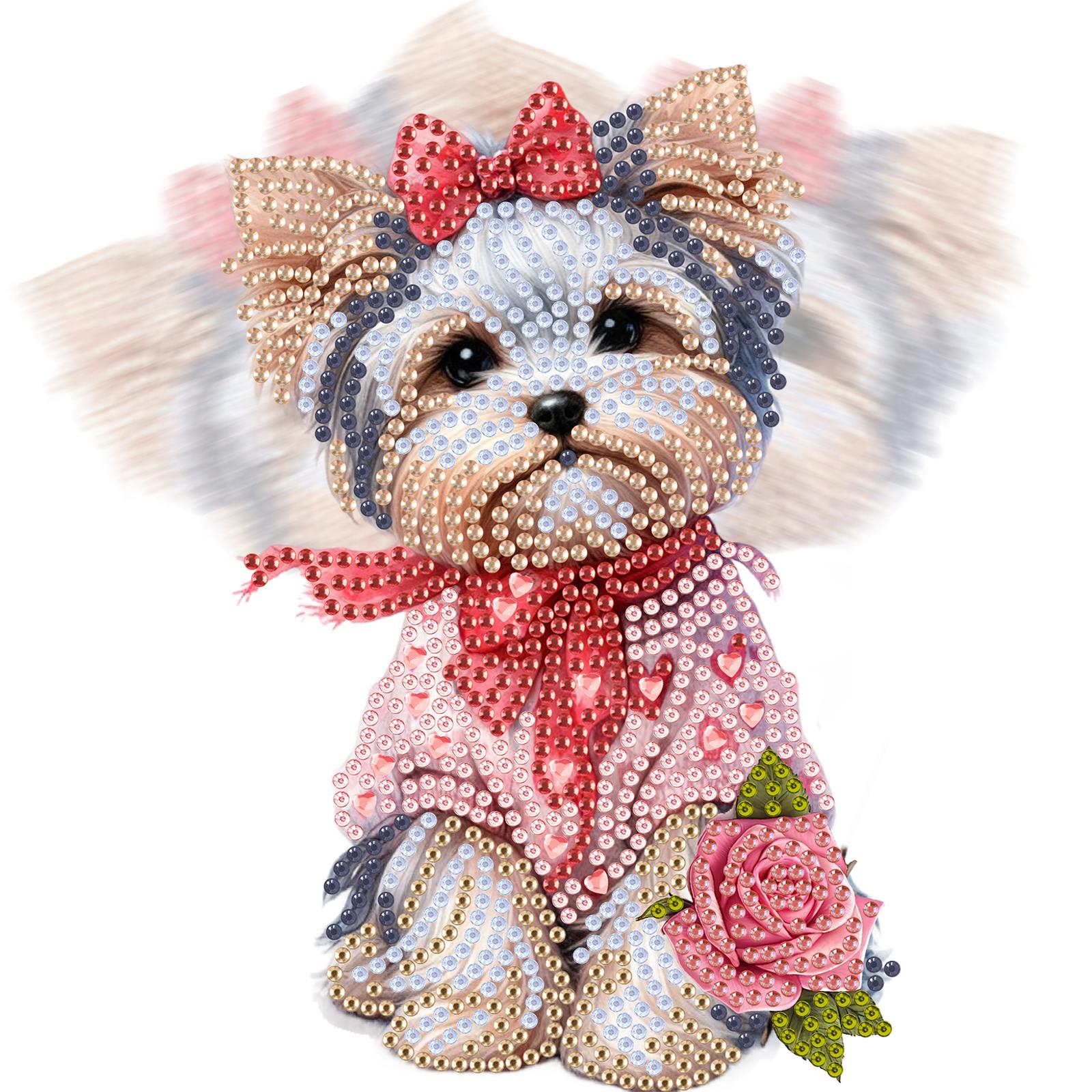 

Acrylic 2D/Flat DIY Shake Head Desktop Diamond Art Kits 5D DIY Diamond Art Tabletop Decorations Bedroom Table Decoration