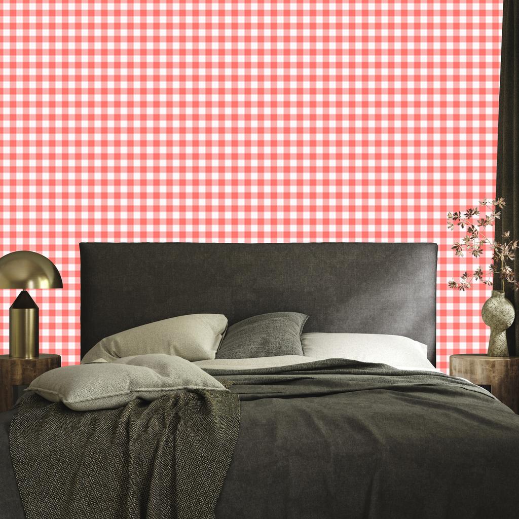 Wallpaper Coral fabric pattern, clear detail for living room and bedroom 50x1000