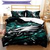 Σετ κλινοσκεπασμάτων με σχέδιο LOGO Philadelphia Eagles 3 τεμαχίων, σετ κάλυμμα παπλώματος περιλαμβάνει κάλυμμα παπλώματος & μαξιλαροθήκες, τέλειος διάκοσμος υπνοδωματίου για όλες τις εποχές & δώρο