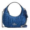 Carmen 20 Removable Shoulder Strap Fabric Shoulder Crossbody Handbag Small Women Handbags Denim-Blue CAK89-SVDE