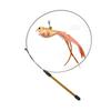 Simulation Bird Cat Toys Funny Interactive Peacock with Bell Cat Stick Toy for Kitten Playing Teaser Wand Toys Pet Cats Supplies