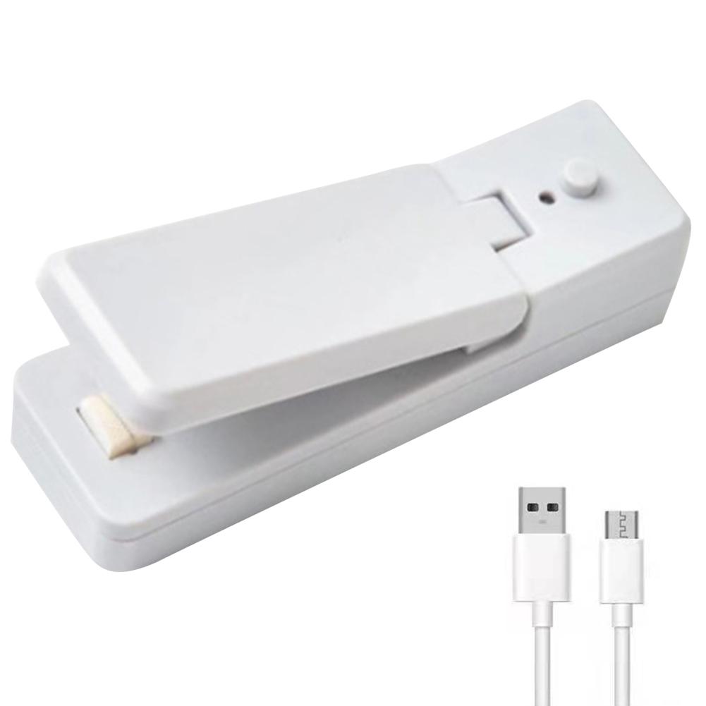 Tragbares USB-Heißsiegelgerät, wiederaufladbar, für Lebensmittel, Snacks, Aufbewahrungsbeutel, Vakuumversiegelung